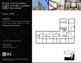 169 E Flagler St, Miami, FL for lease Floor Plan- Image 1 of 2