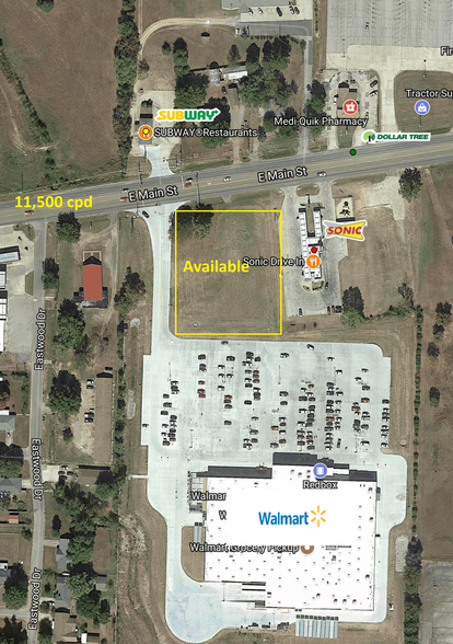 1500 E Main St, Booneville, AR for sale - Aerial - Image 1 of 2