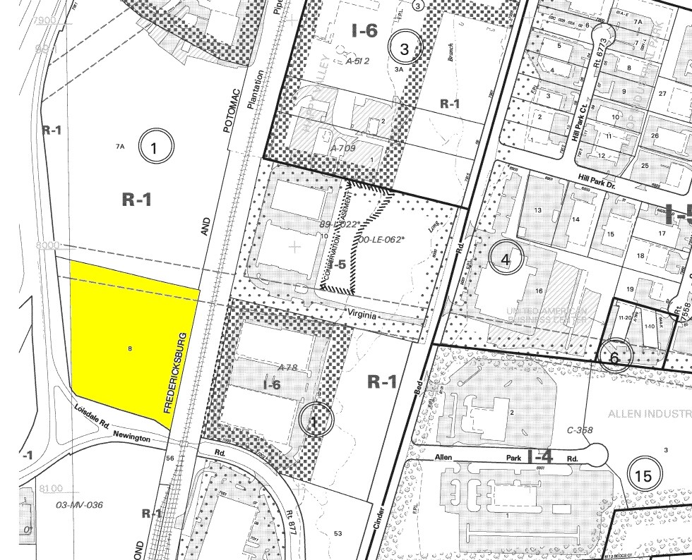 Loisdale Rd, Springfield, VA for sale Plat Map- Image 1 of 1