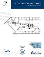 11757 Katy Fwy, Houston, TX for lease Floor Plan- Image 2 of 2