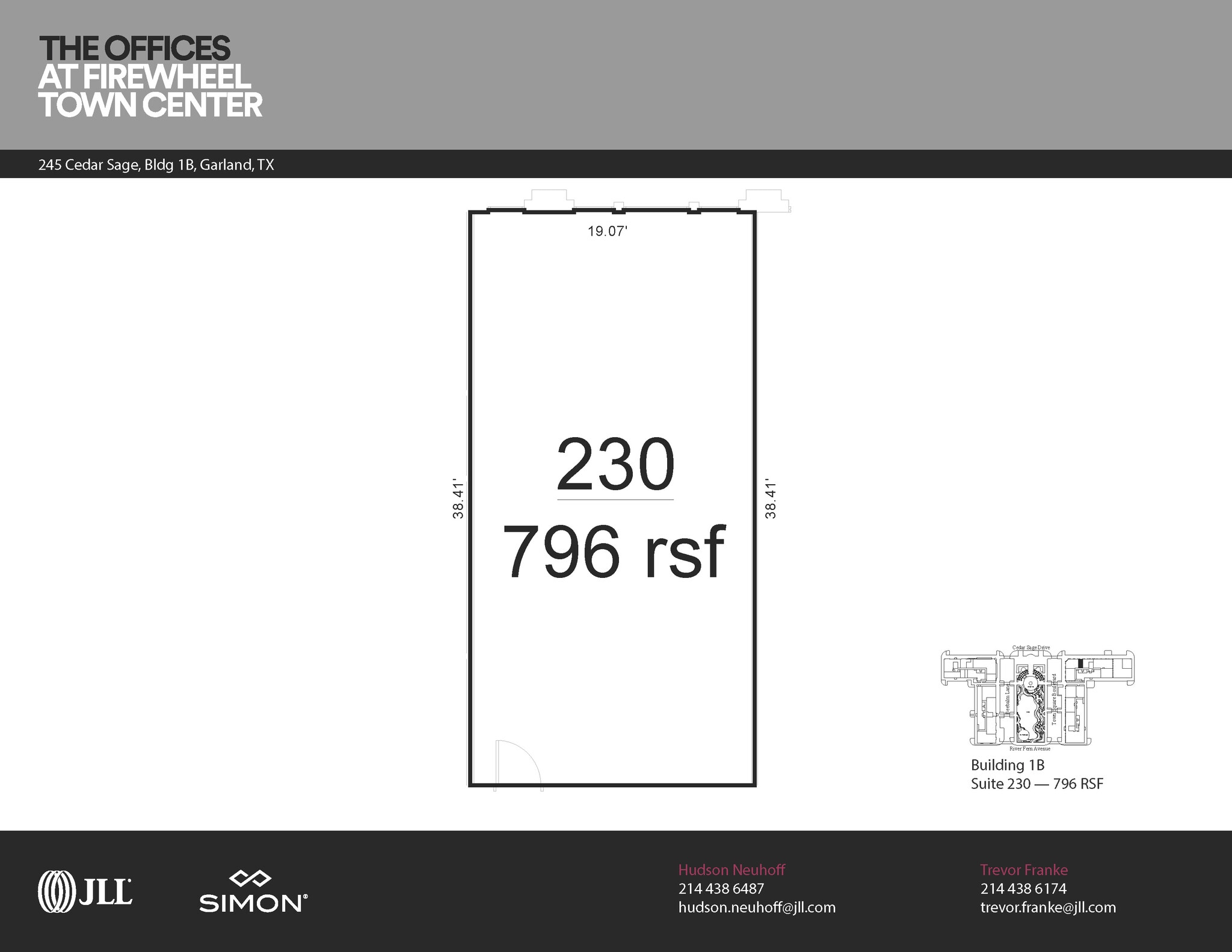 245 Cedar Sage Dr, Garland, TX for lease Floor Plan- Image 1 of 1