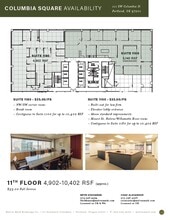 111 SW Columbia St, Portland, OR for lease Floor Plan- Image 1 of 8