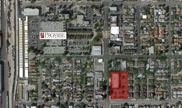 16660 Paramount Blvd, Paramount, CA - AERIAL map view