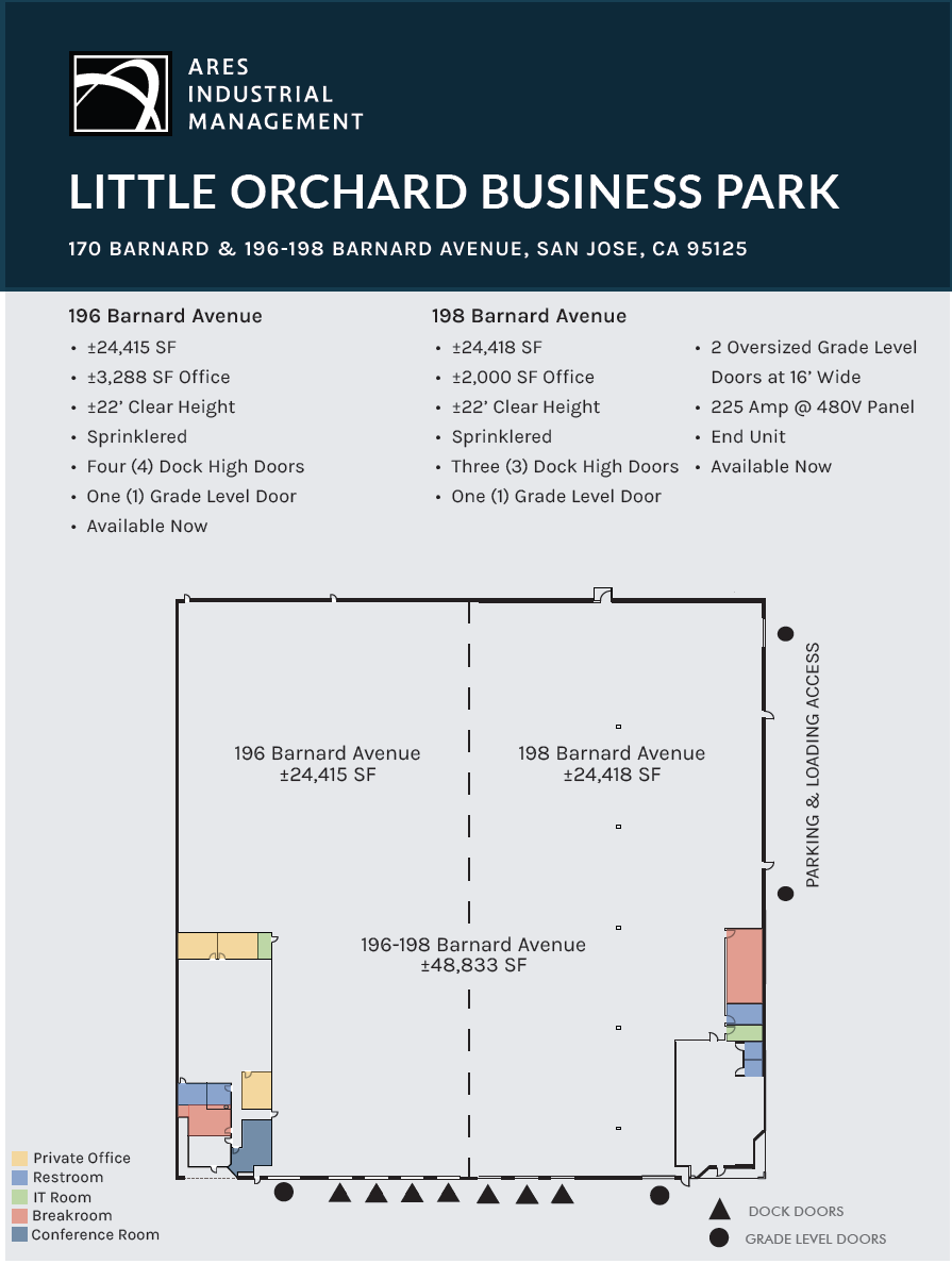 1712-1792 Little Orchard St, San Jose, CA for lease Building Photo- Image 1 of 2