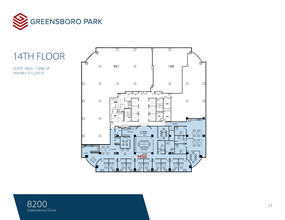 8180-8200 Greensboro Dr, McLean, VA for lease Floor Plan- Image 1 of 1