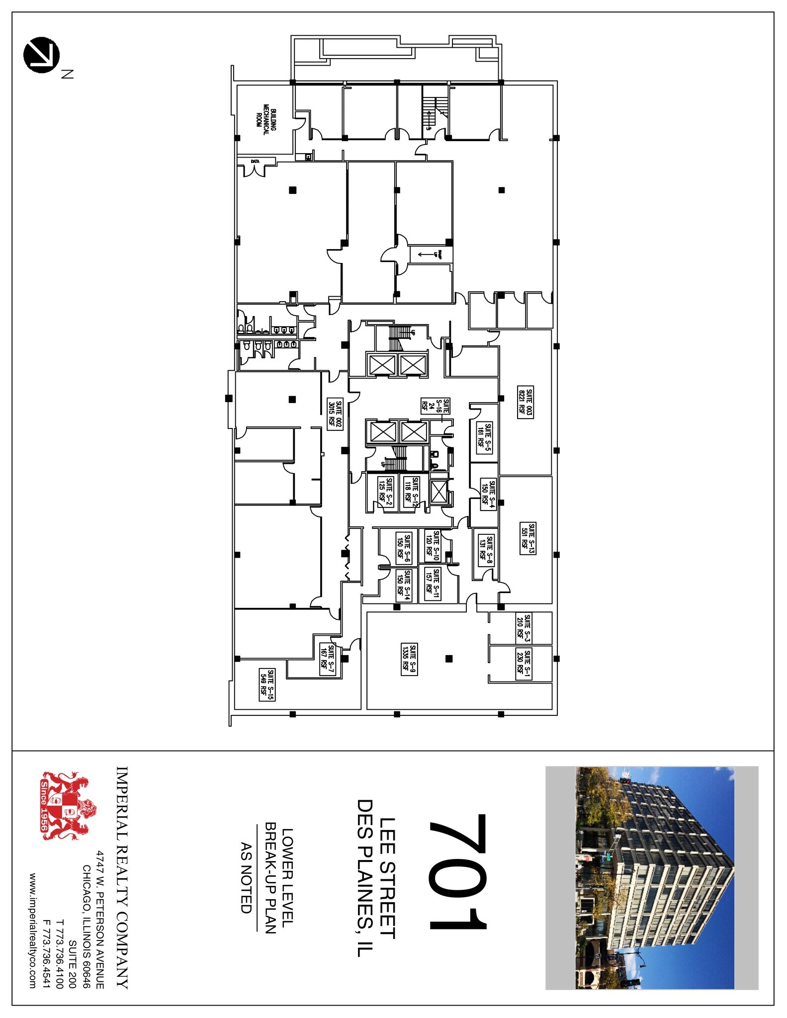 701 Lee St, Des Plaines, IL for lease Site Plan- Image 1 of 1