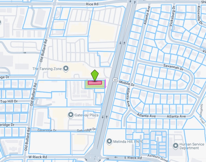 5221 S Broadway Ave, Tyler, TX for sale - Plat Map - Image 1 of 1