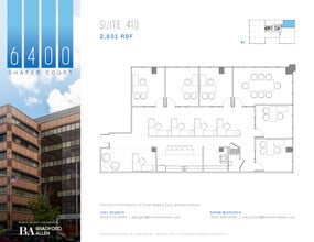 6400 Shafer Ct, Rosemont, IL for lease Floor Plan- Image 1 of 2