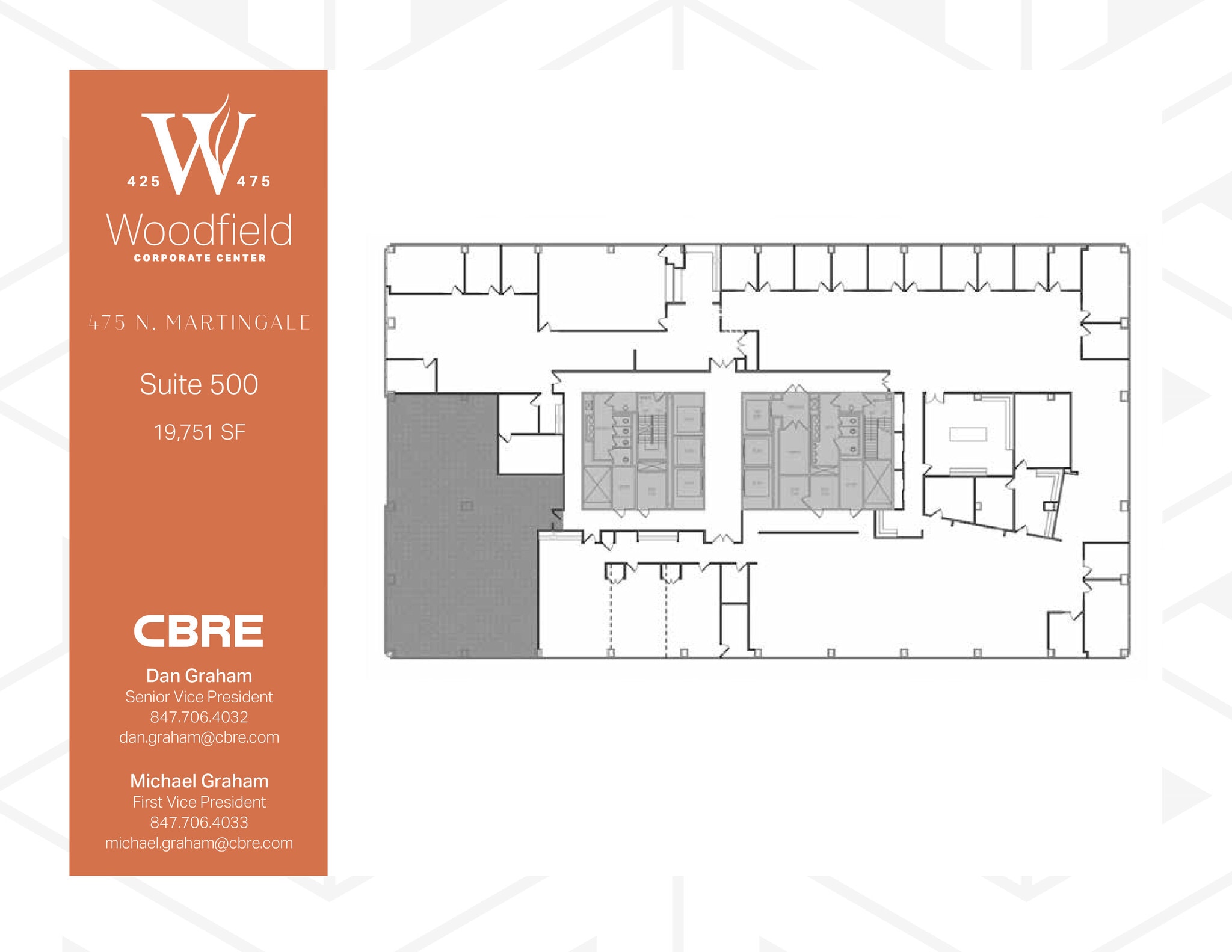 425 N Martingale Rd, Schaumburg, IL for lease Floor Plan- Image 1 of 1
