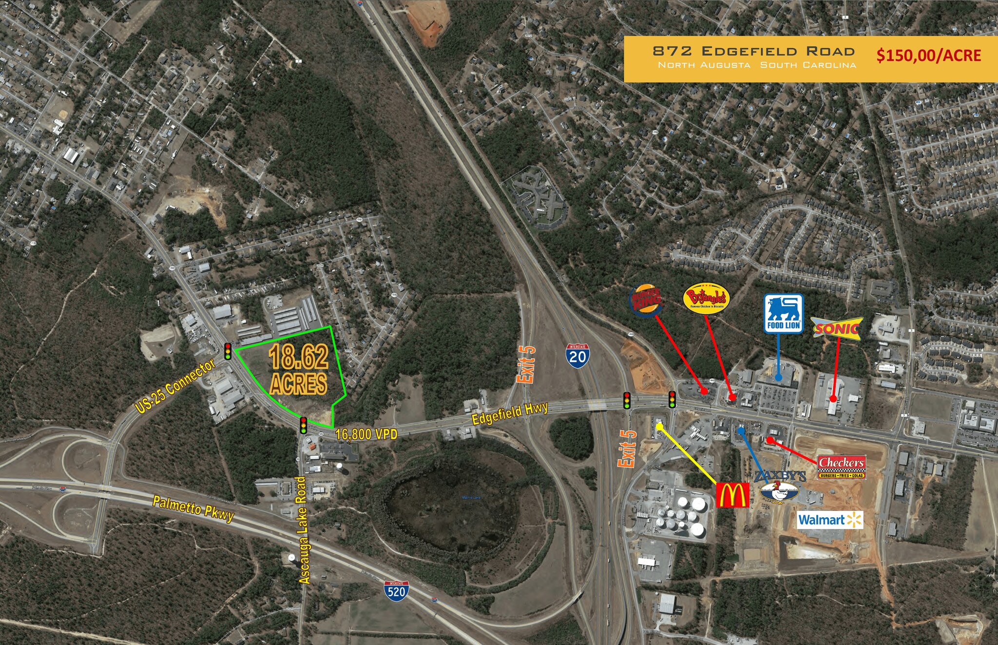 872 Edgefield Rd, North Augusta, SC for sale Building Photo- Image 1 of 1