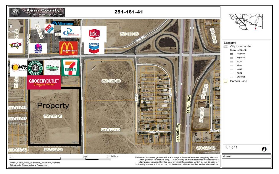 Rosamond Boulevard, Rosamond, CA 93560 - Land for Sale | LoopNet