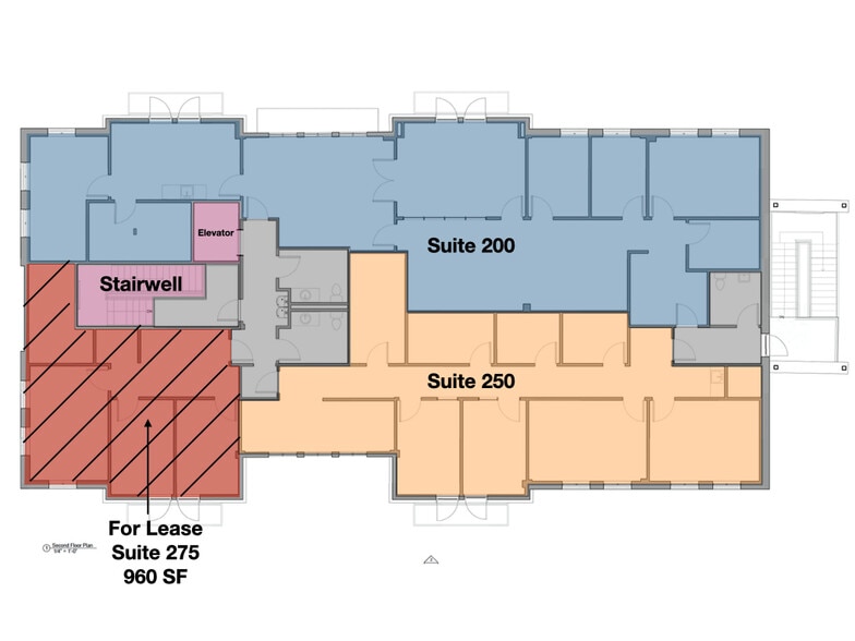 1520 Old Trolley Rd, Summerville, SC for lease - Floor Plan - Image 2 of 4