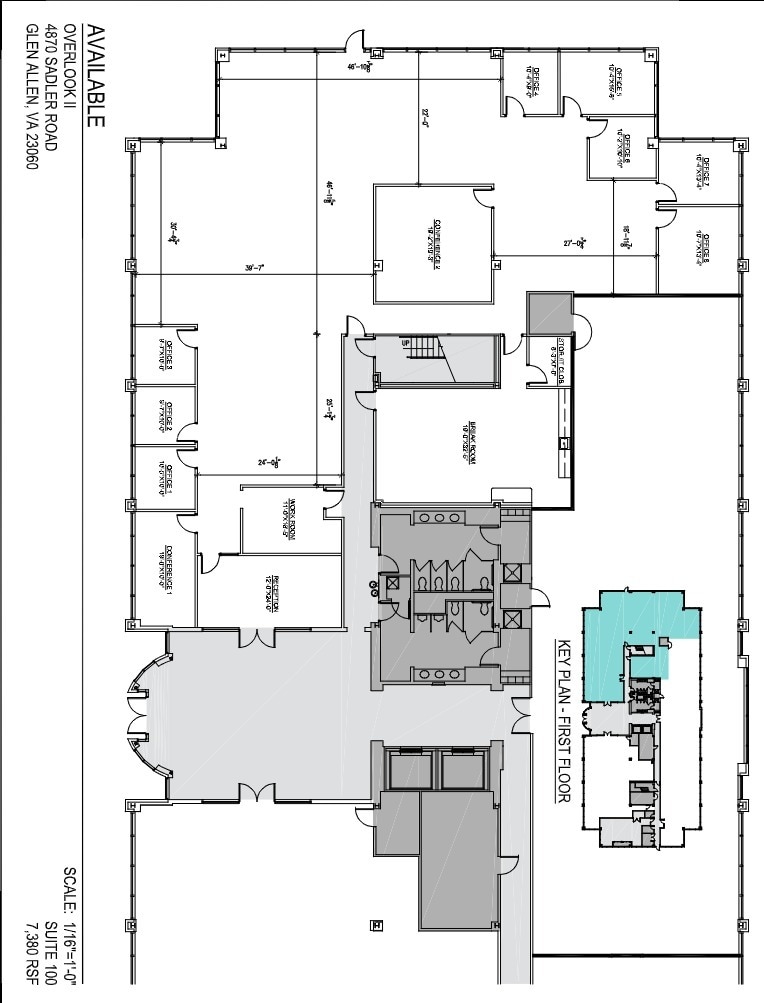 4880 Sadler Rd, Glen Allen, VA for lease Floor Plan- Image 1 of 1