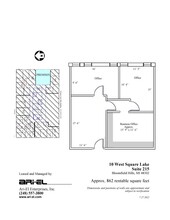 10 W Square Lake Rd, Bloomfield Hills, MI for lease Floor Plan- Image 1 of 1