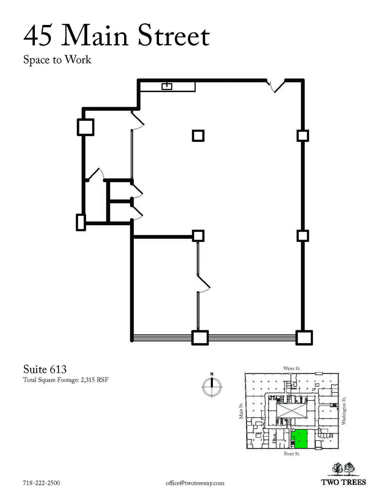 45 Main St, Brooklyn, NY for lease Floor Plan- Image 1 of 1