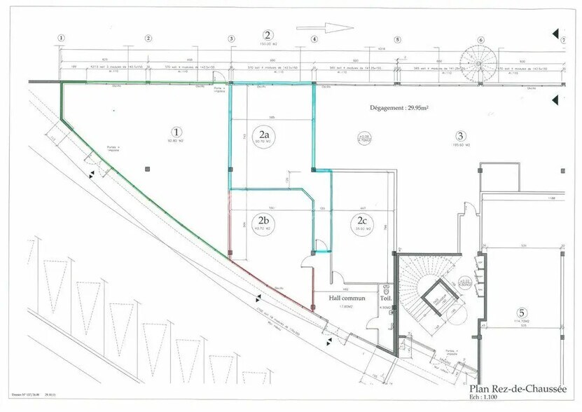 Office in  for lease - Floor Plan - Image 2 of 2