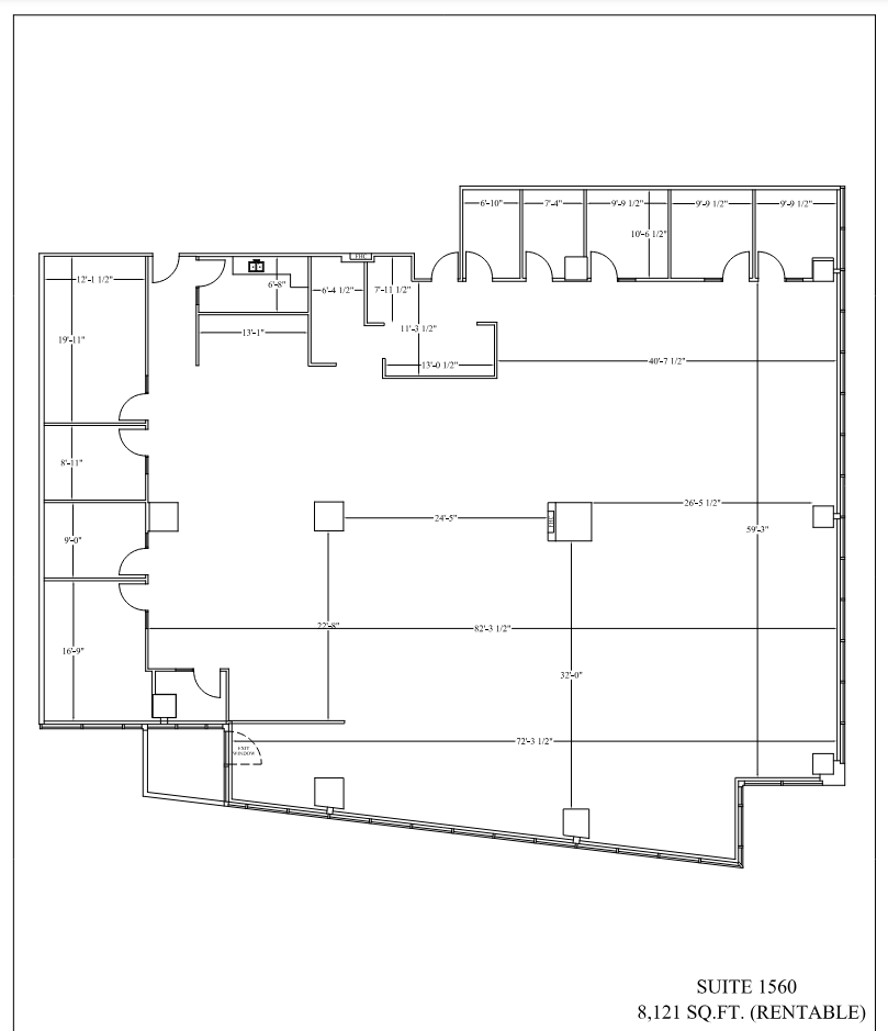 5140 Yonge St, Toronto, ON for lease Floor Plan- Image 1 of 1