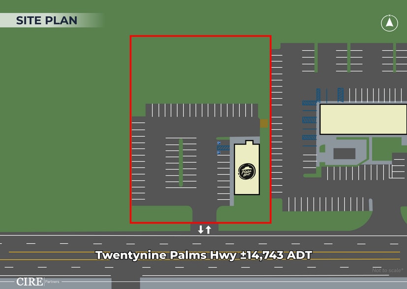 72526 29 Palms Hwy, Twentynine Palms, CA for sale - Site Plan - Image 2 of 5