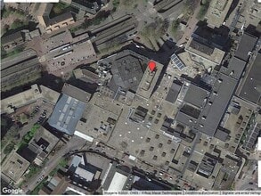 Rouen - Aerial map view