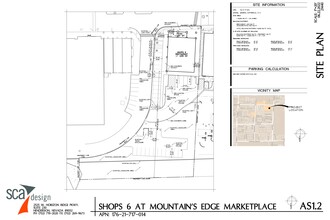 8091 Blue Diamond Blvd, Las Vegas, NV for lease Site Plan- Image 1 of 2