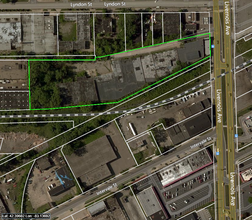 14471 Livernois Ave, Detroit, MI - aerial  map view