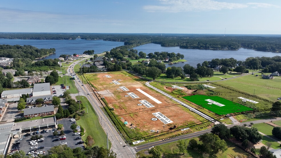 Lot 7 Thunder Pointe, Eatonton, GA for sale - Aerial - Image 3 of 14
