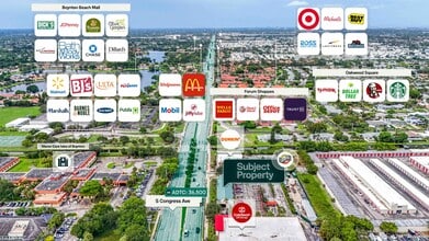 3008 S Congress Ave, Boynton Beach, FL - AERIAL map view