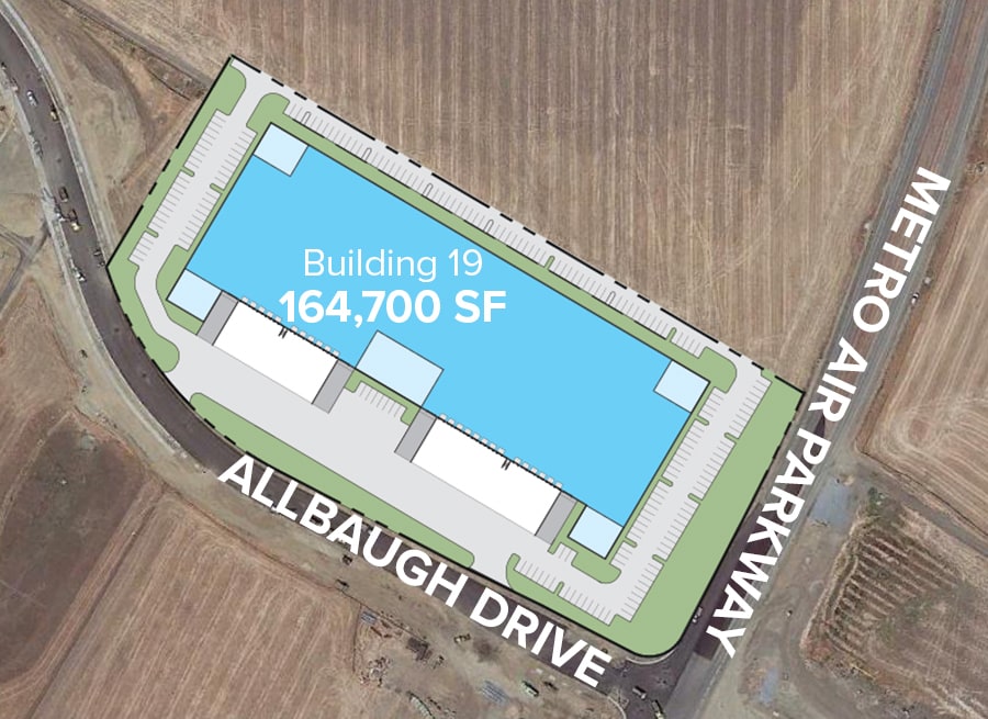 Metro Air Pky, Sacramento, CA for lease Site Plan- Image 1 of 2