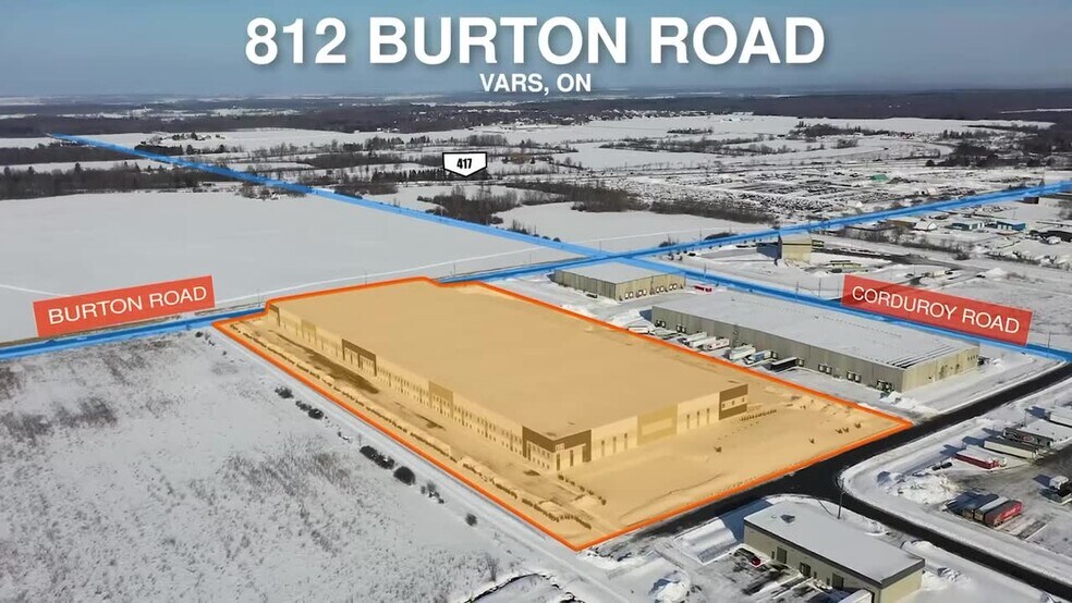 812 Burton Rd, Vars, ON for lease - Commercial Listing Video - Image 2 of 11