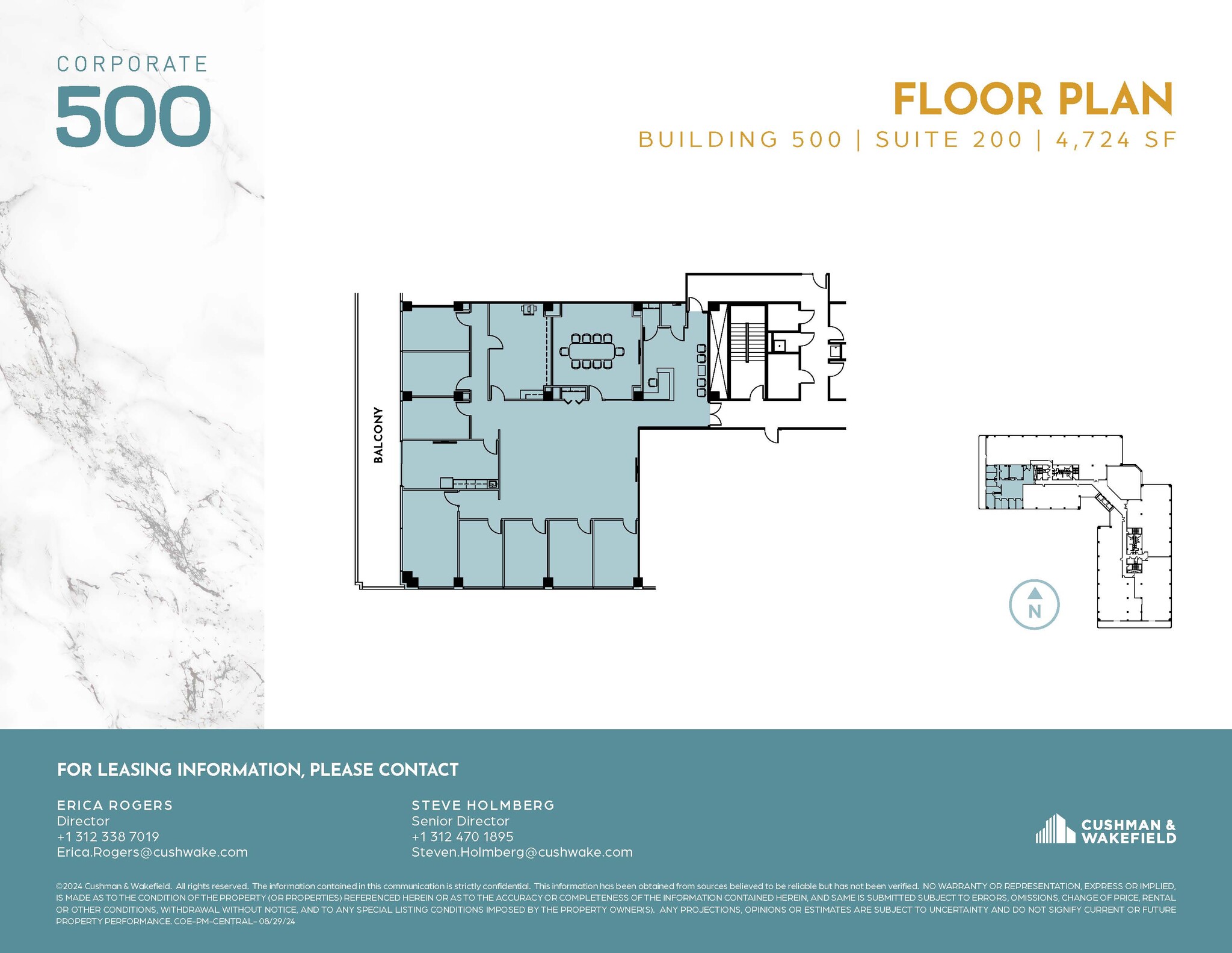 500 Lake Cook Rd, Deerfield, IL for lease Floor Plan- Image 1 of 1