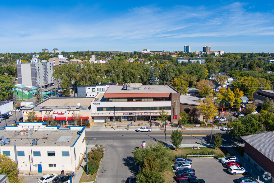 1422 Kensington Rd NW, Calgary, AB for lease - Aerial - Image 2 of 6