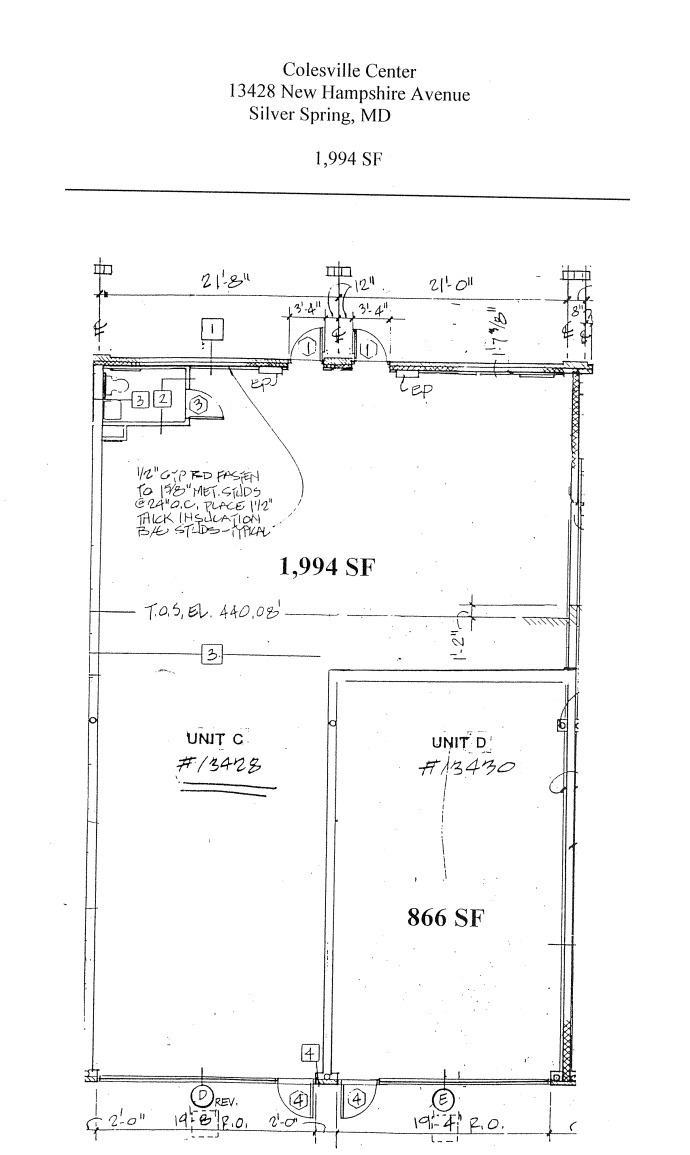 13428-13490 New Hampshire Ave, Colesville, MD for lease Floor Plan- Image 1 of 1