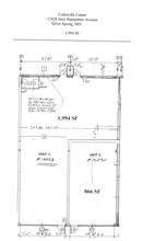 13428-13490 New Hampshire Ave, Colesville, MD for lease Floor Plan- Image 1 of 1