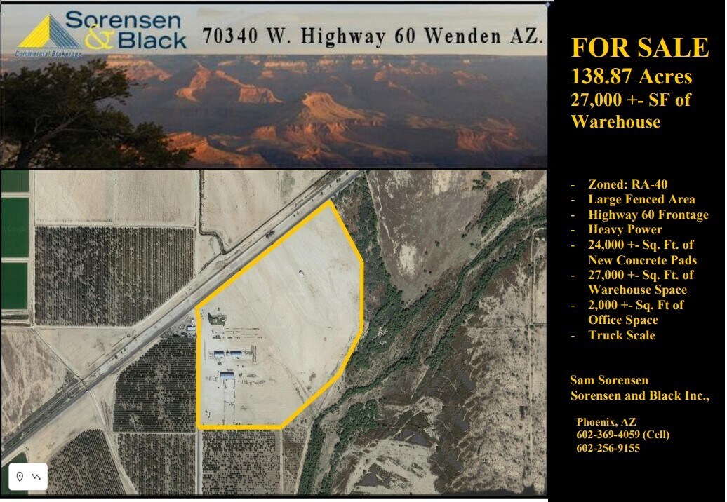 70340 W Hwy 60, Wenden, AZ 85357