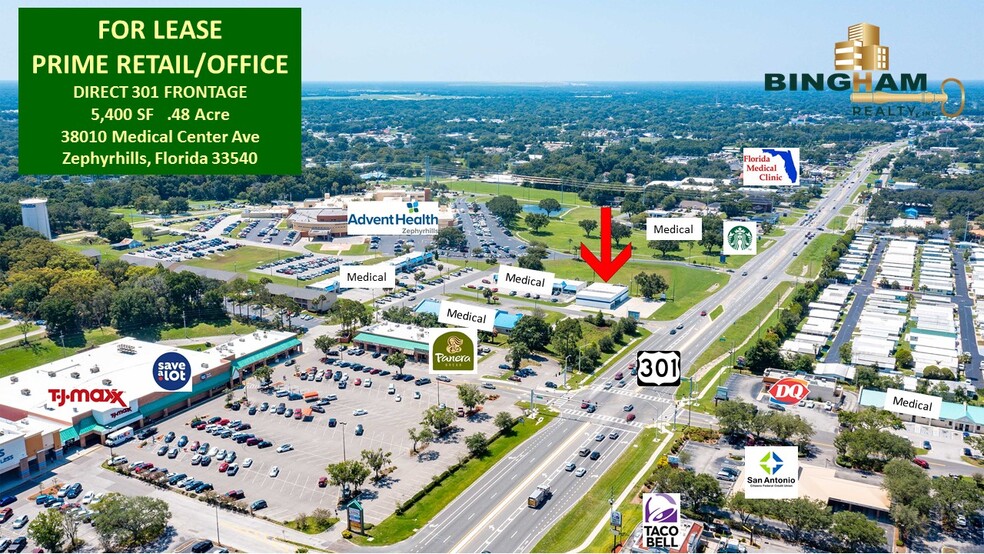 38010 Medical Center Ave, Zephyrhills, FL for lease - Building Photo - Image 2 of 15