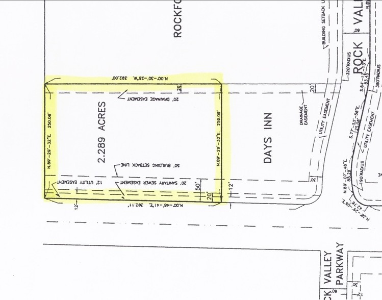 4359 Bell School Rd, Loves Park, IL for sale - Plat Map - Image 2 of 2