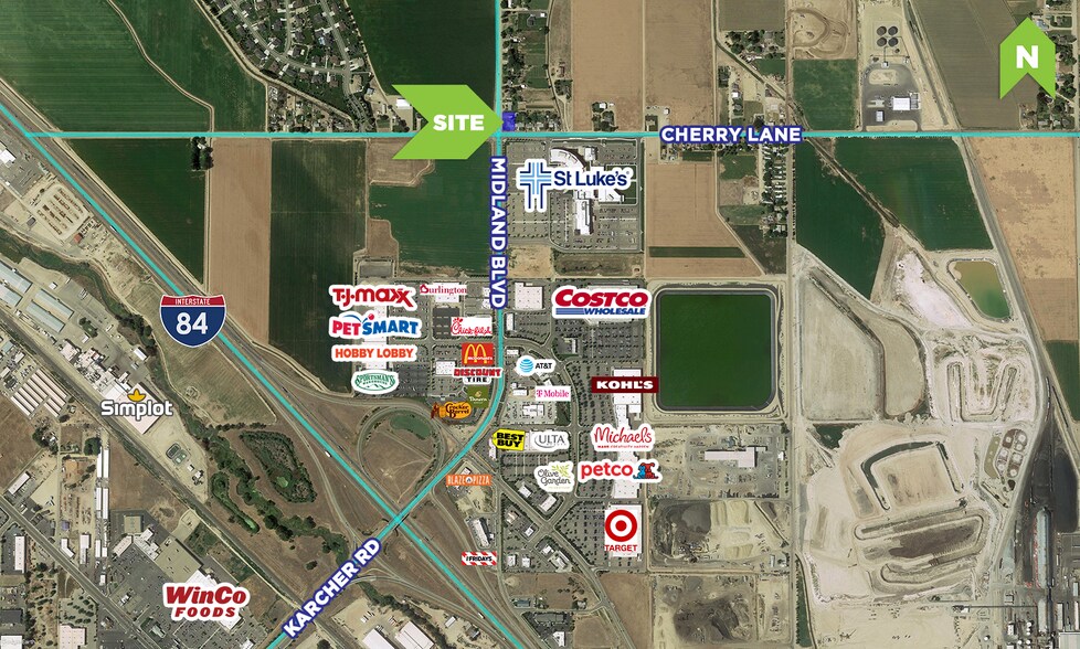 9986 Cherry Ln, Nampa, ID 83687 Cherry Lane & Midland Blvd Commercial