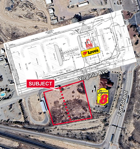 I-10 & Fort Grant Rd, Willcox, AZ for sale - Building Photo - Image 2 of 4