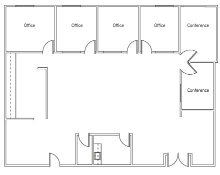 1200 Prospect St, La Jolla, CA for lease Floor Plan- Image 1 of 1