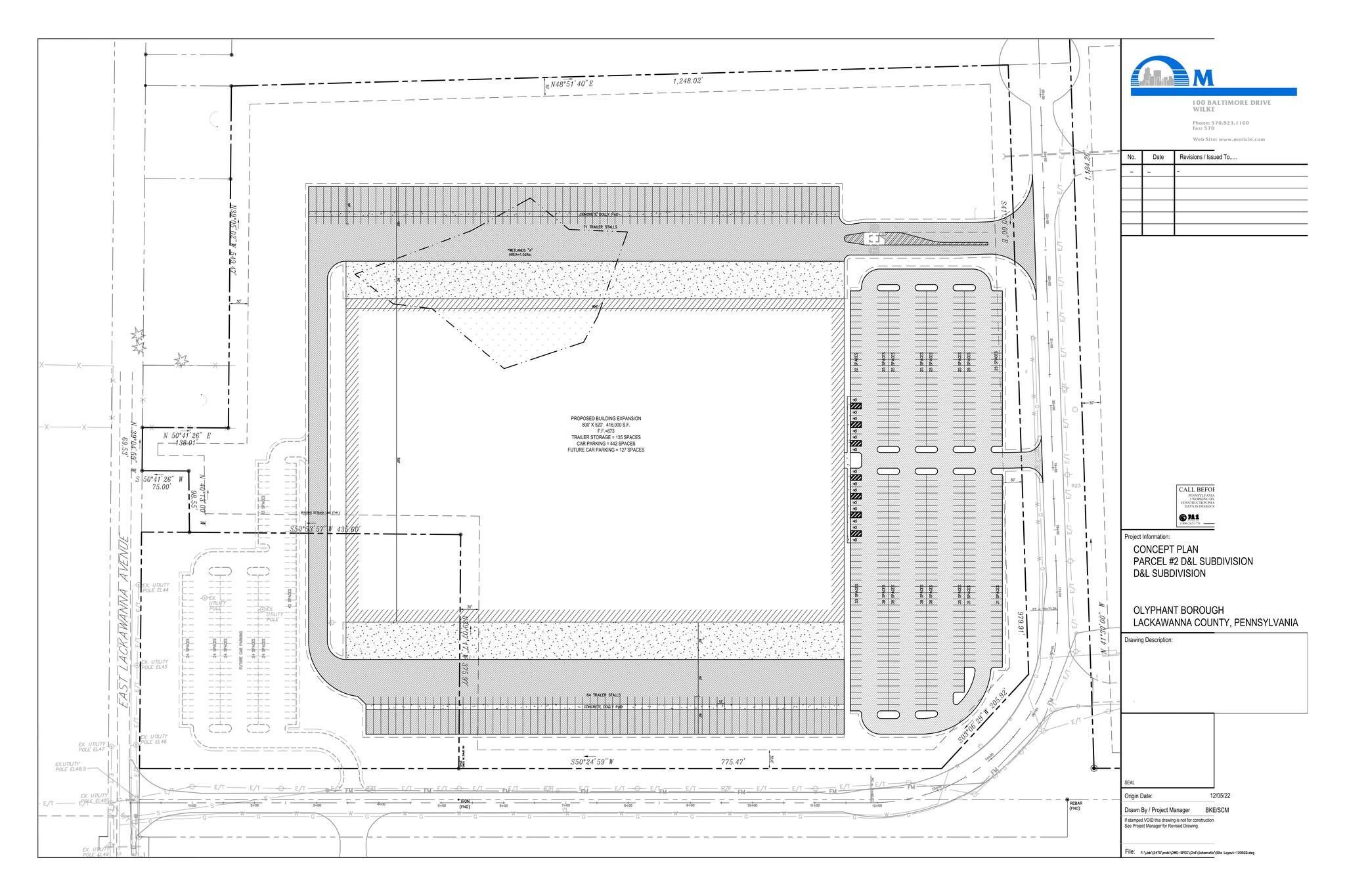 1220 E Lackawanna Ave, Olyphant, PA for lease Site Plan- Image 1 of 6