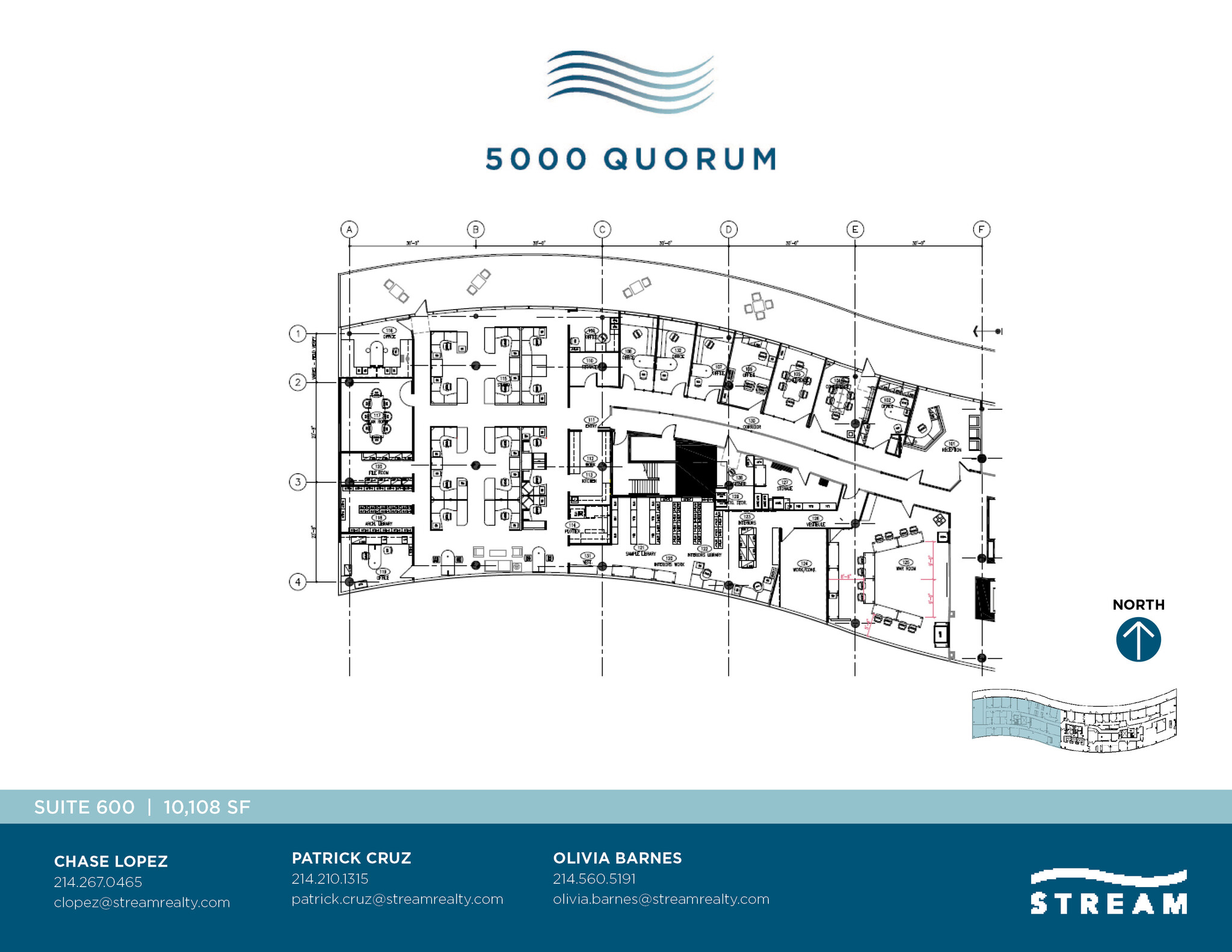 5000 Quorum Dr, Dallas, TX for lease Floor Plan- Image 1 of 1