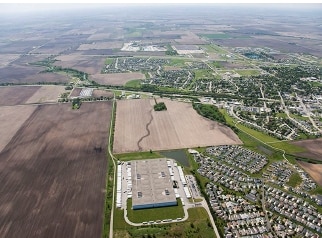 1125 W Sycamore Rd, Manteno, IL for sale - Aerial - Image 3 of 7