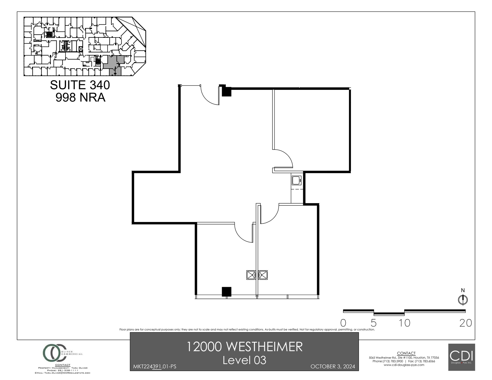 12000 Westheimer Rd, Houston, TX for lease Site Plan- Image 1 of 1