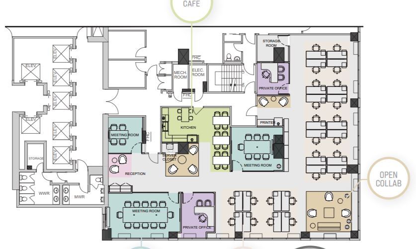 700 Bay St, Toronto, ON for lease Floor Plan- Image 1 of 1