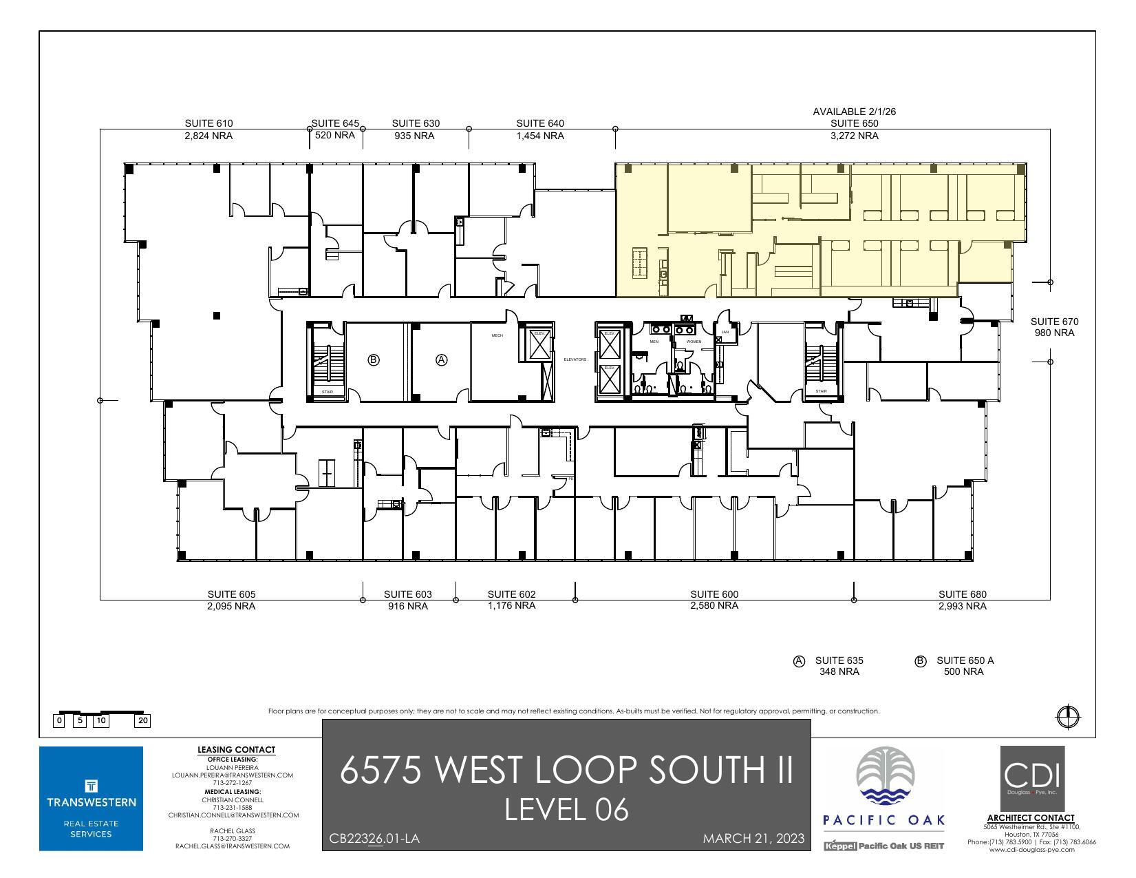6575 West Loop South, Bellaire, TX for lease Floor Plan- Image 1 of 1