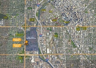 970 Federal Blvd, Denver, CO - AERIAL  map view