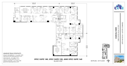 12400 Coit Rd, Dallas, TX for lease Floor Plan- Image 2 of 2