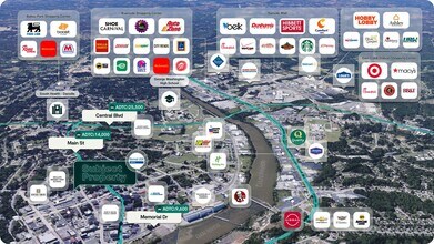 202 Boatwright Ave, Danville, VA - AERIAL  map view