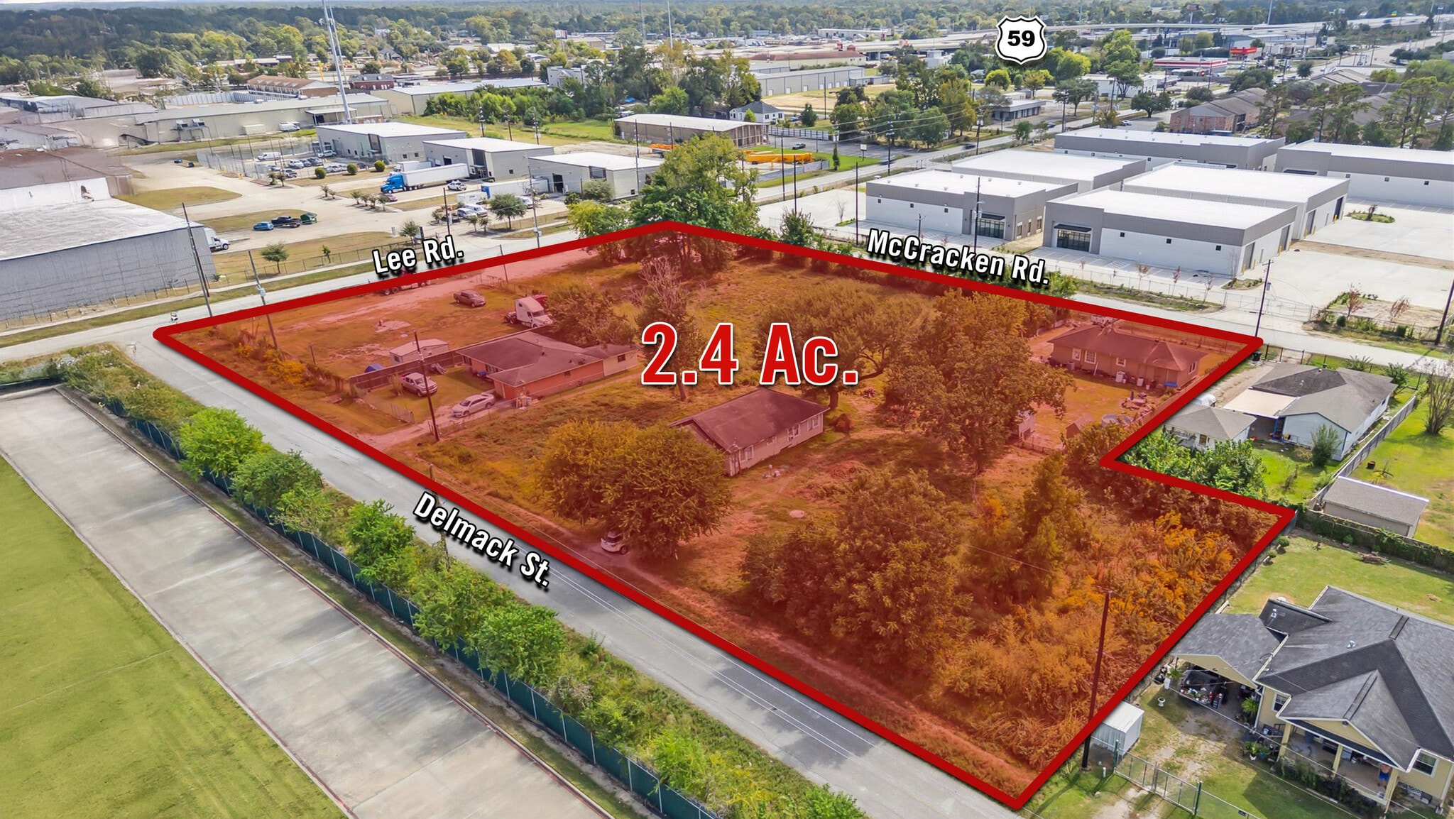 14909 Lee Rd, Houston, TX for sale Aerial- Image 1 of 4