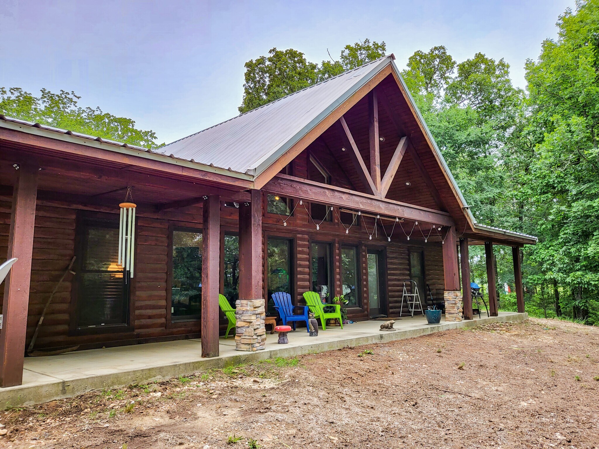 496 Cottonwood Trl, Broken Bow, OK 74728 Luxury Cabin on Wooded